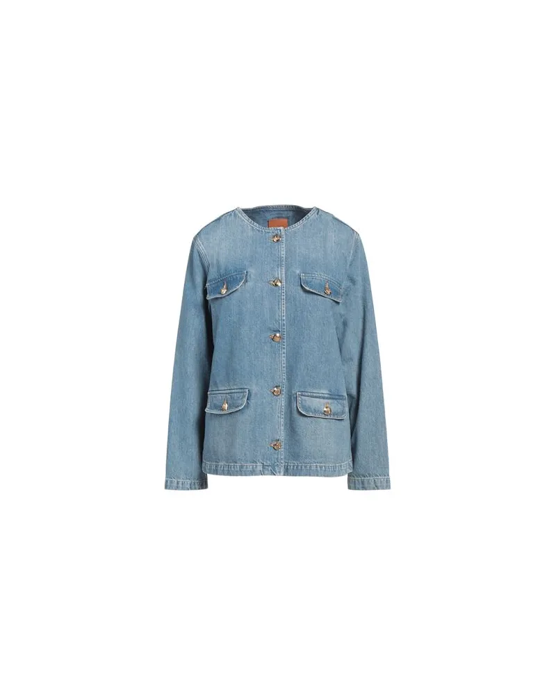 Anine Bing JACKEN & MÄNTEL - Jeansjacken/Mäntelauf YOOX.COM Blau