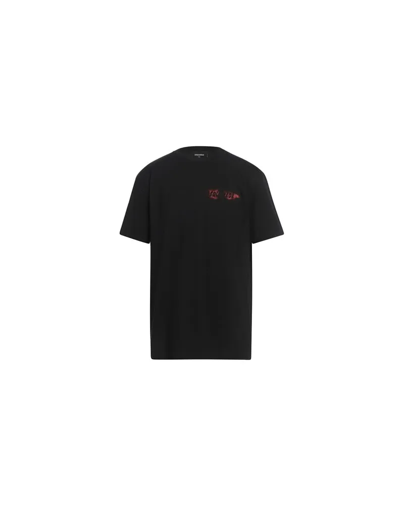Dsquared2 TOPS - T-shirtsauf YOOX.COM Schwarz