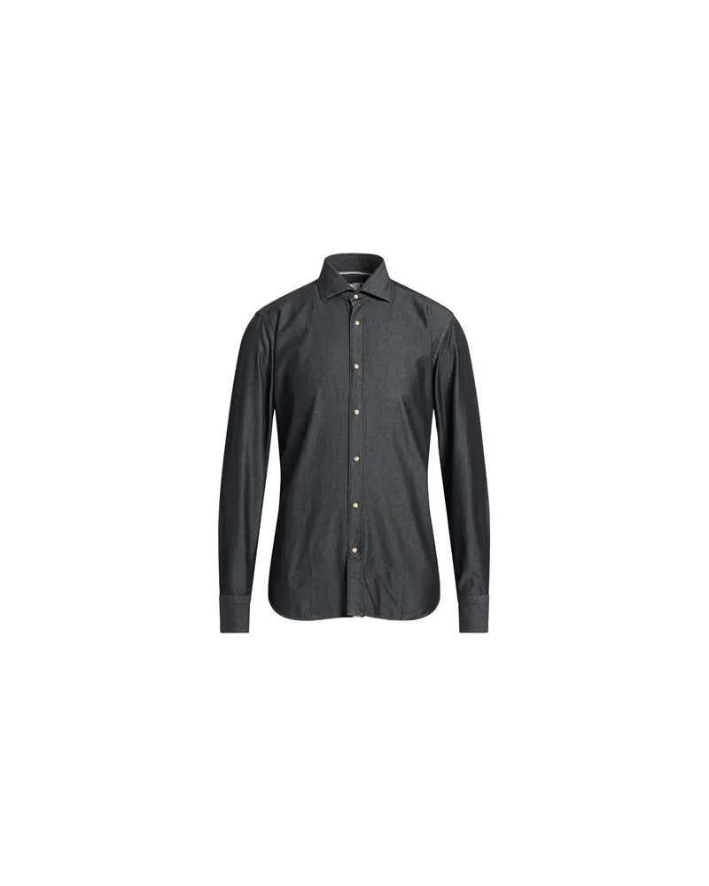 Tintoria Mattei TOPS - Jeanshemdenauf YOOX.COM Schwarz