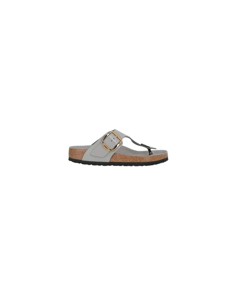 Birkenstock SCHUHE - Zehentrennerauf YOOX.COM Hellgrau