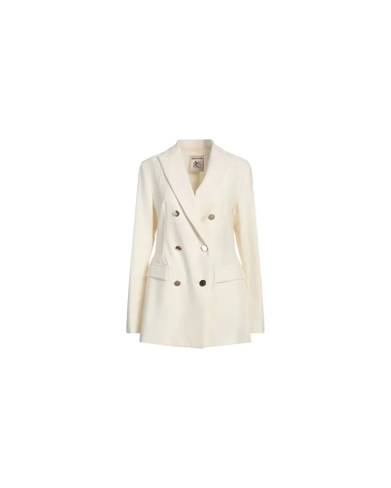 Semicouture ANZÜGE und CO-ORDS - Blazersauf YOOX.COM Elfenbein