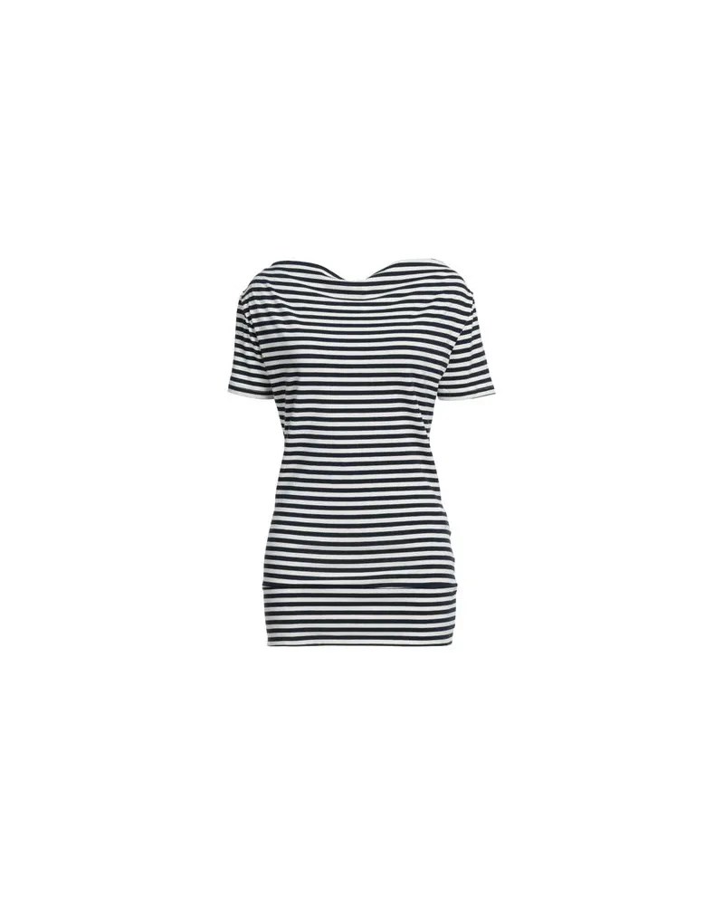 Manila Grace TOPS - T-shirtsauf YOOX.COM Nachtblau