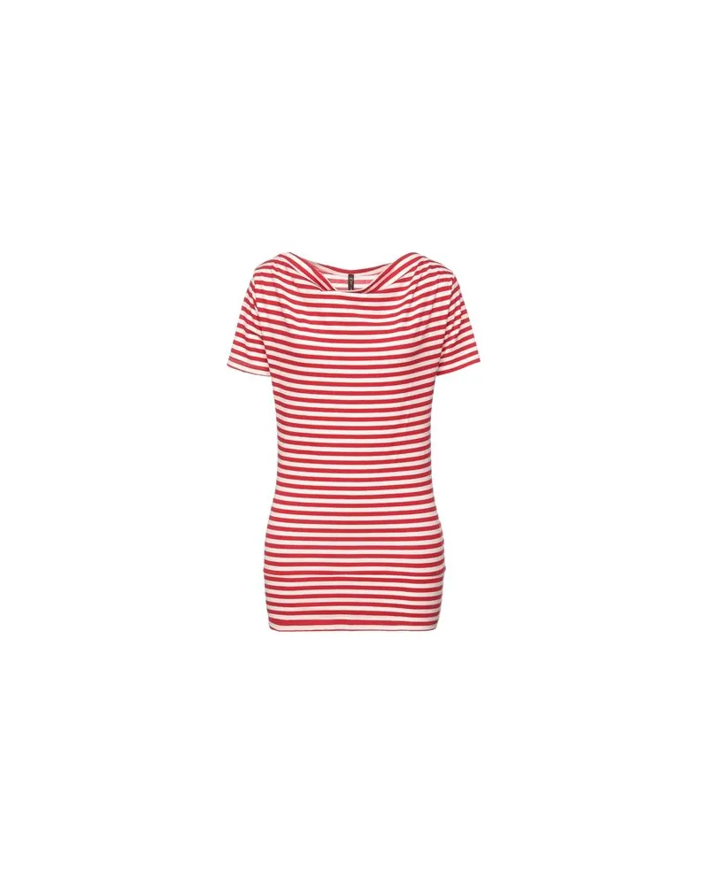 Manila Grace TOPS - T-shirtsauf YOOX.COM Rot