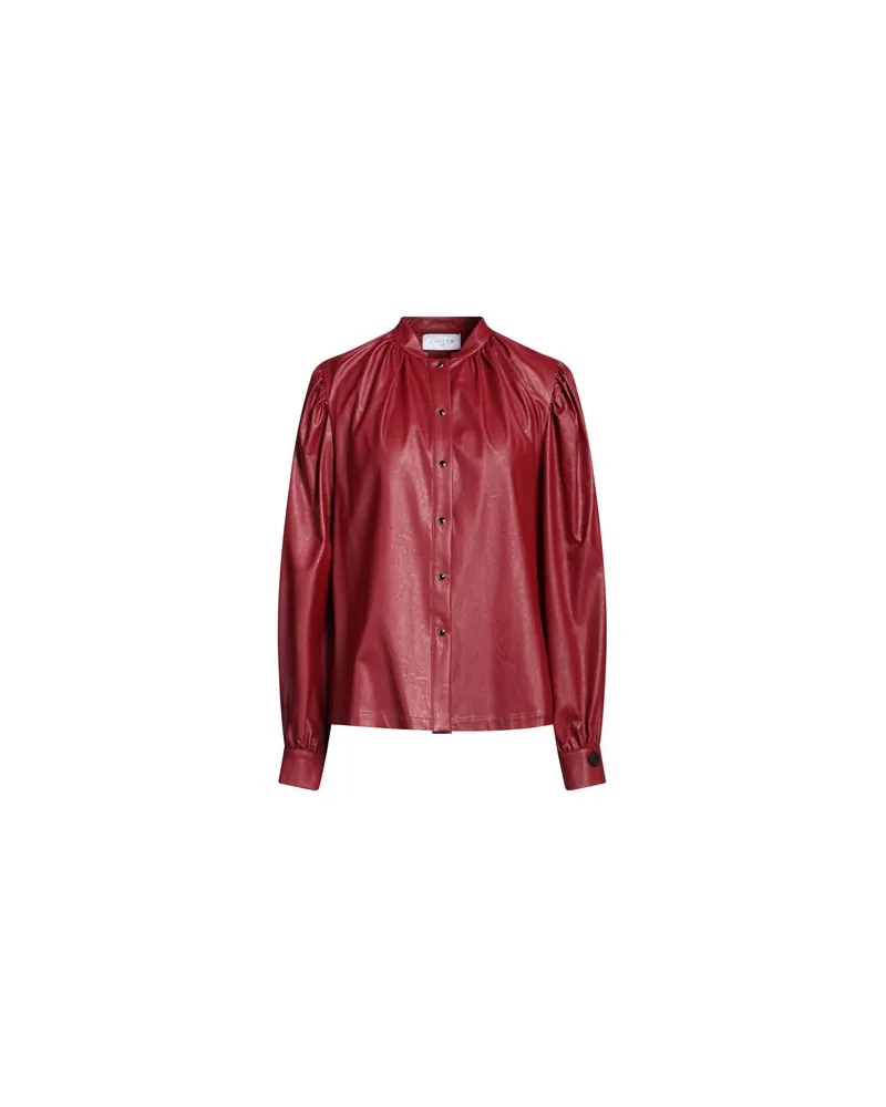 Gaëlle Bonheur TOPS - Hemdenauf YOOX.COM Ziegelrot