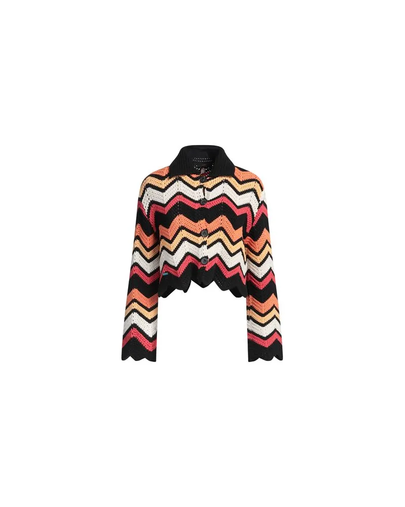 Alanui STRICKWAREN - Strickjackenauf YOOX.COM Schwarz