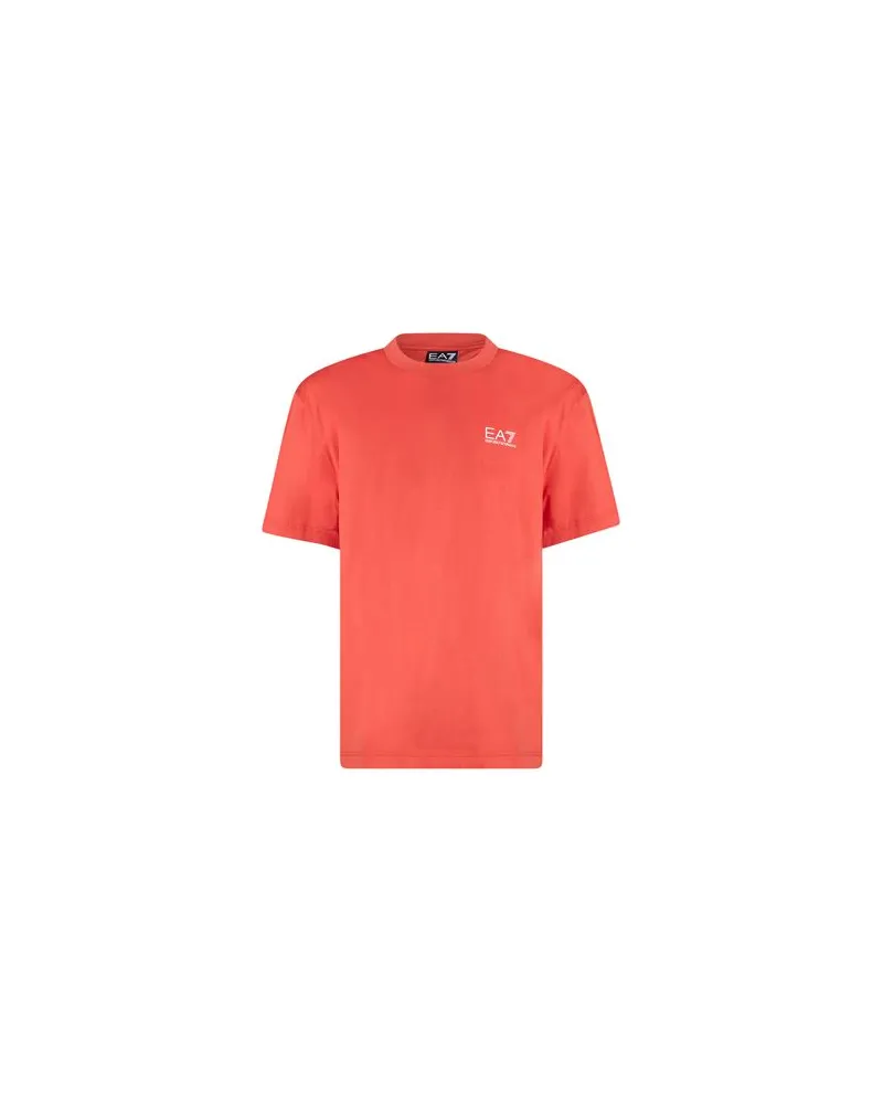 EA7 TOPS - T-shirtsauf YOOX.COM Tomatenrot