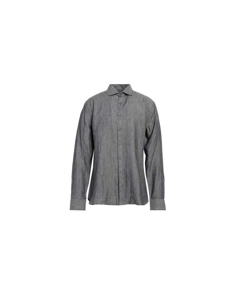 120% Lino TOPS - Hemdenauf YOOX.COM Braungrau