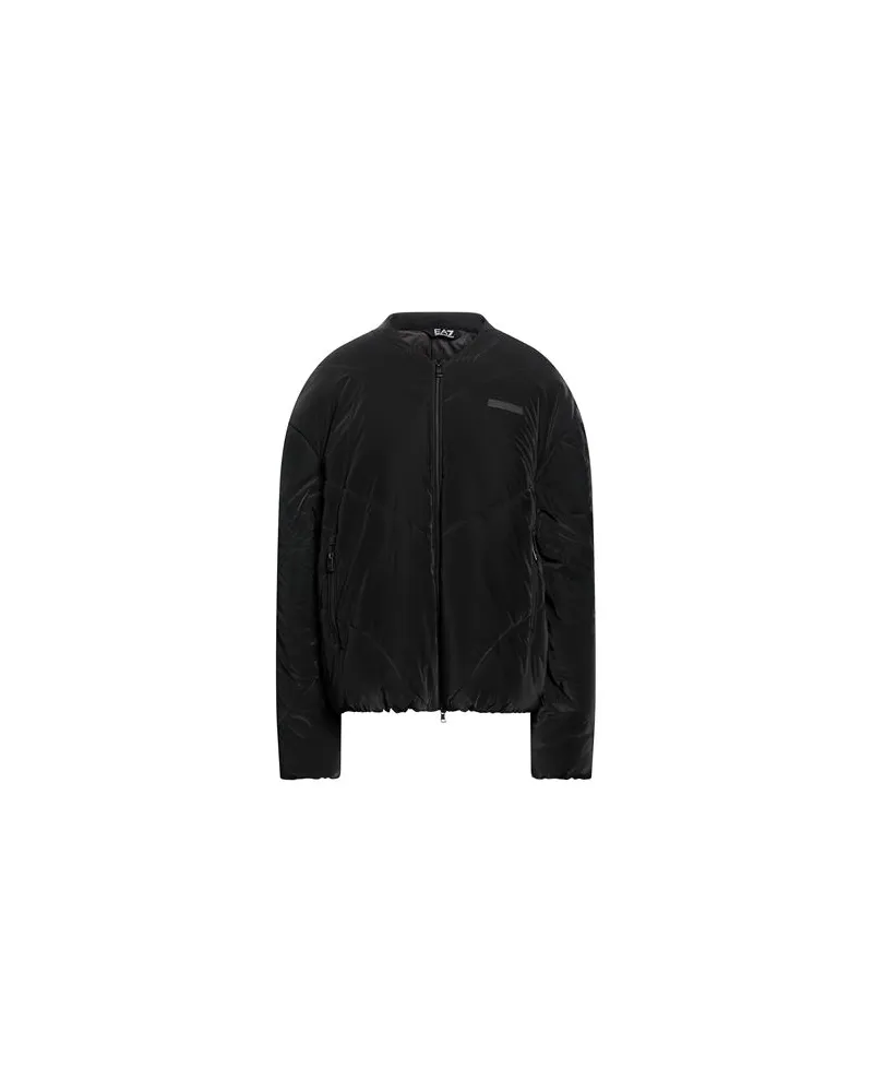 EA7 JACKEN & MÄNTEL - Pufferjacken & Daunenjackenauf YOOX.COM Schwarz