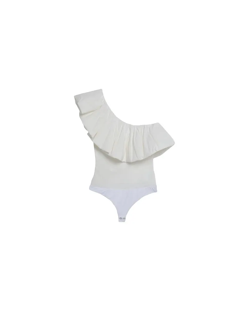 Jijil TOPS - T-shirtsauf YOOX.COM Weiß