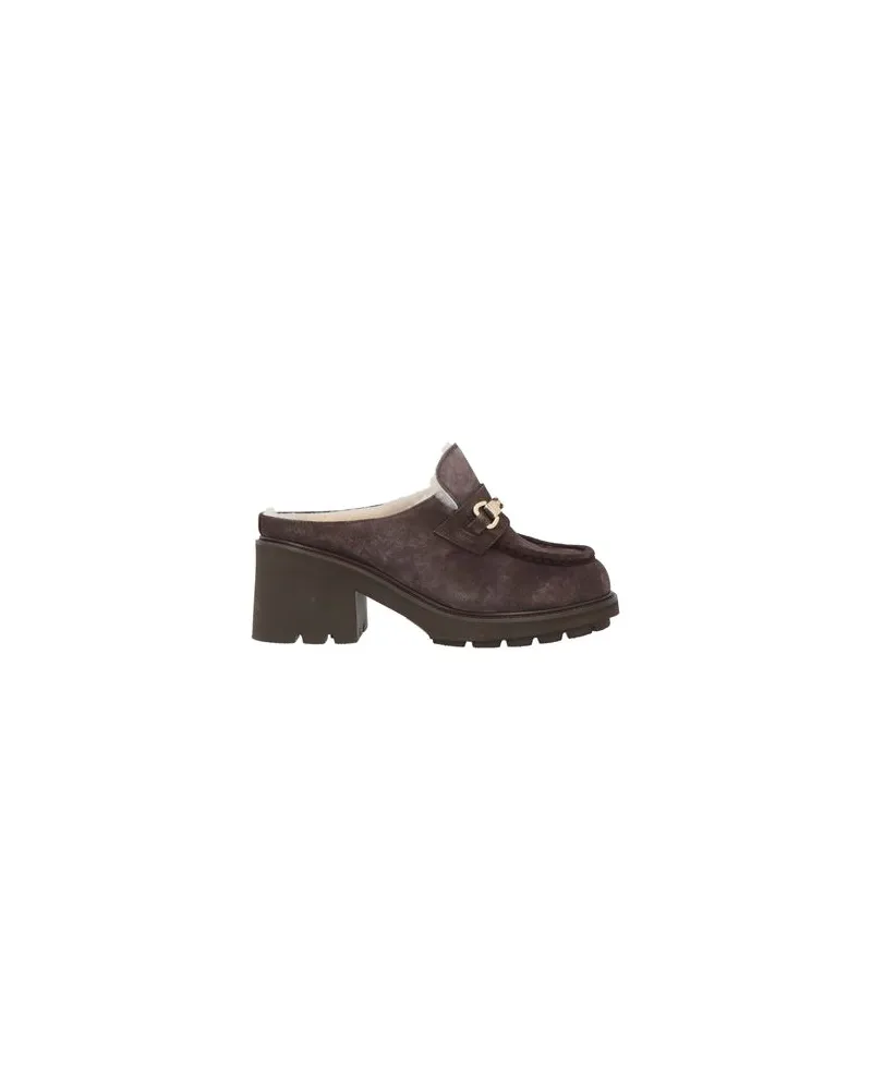 Doucal´s SCHUHE - Mules & Clogsauf YOOX.COM Dunkelbraun