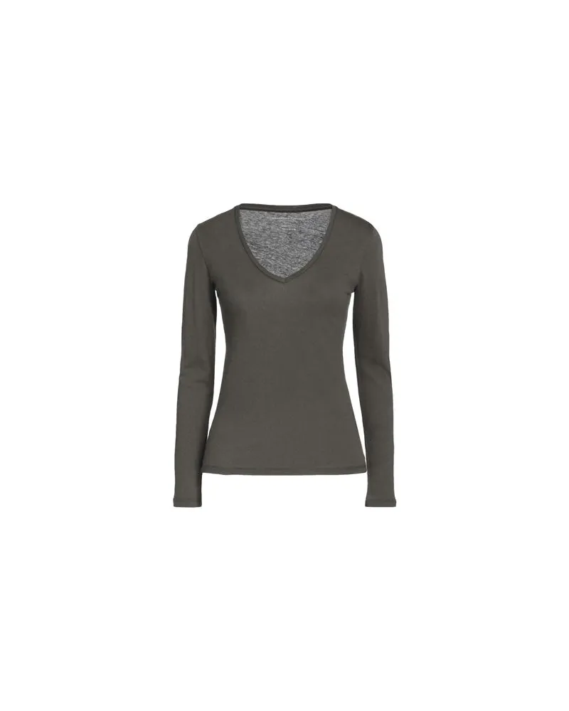 Majestic TOPS - T-shirtsauf YOOX.COM Dunkelgrün