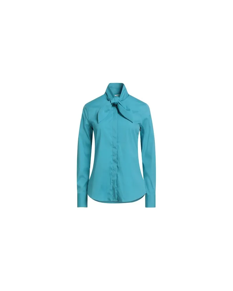 XACUS TOPS - Hemdenauf YOOX.COM Tūrkis