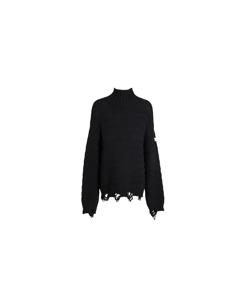 Maison Margiela STRICKWAREN - Rollkragenpulloverauf YOOX.COM Schwarz