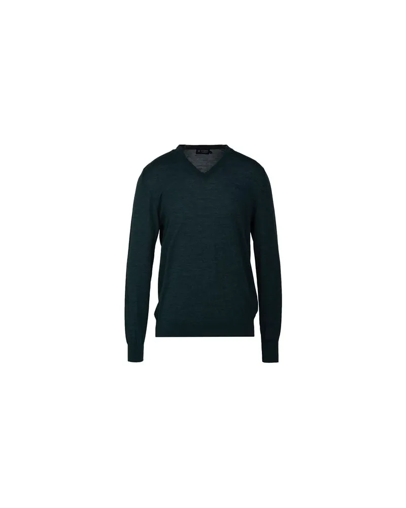 Hackett STRICKWAREN - Pulloverauf YOOX.COM Dunkelgrün