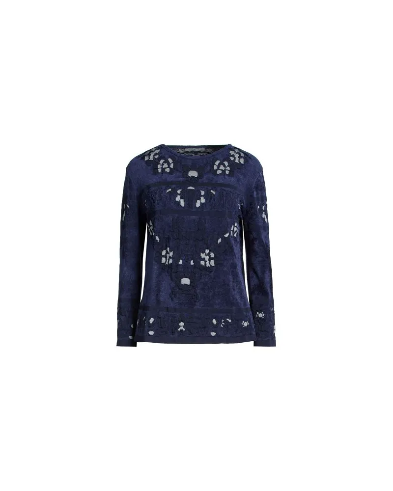 Alberta Ferretti STRICKWAREN - Pulloverauf YOOX.COM Marineblau