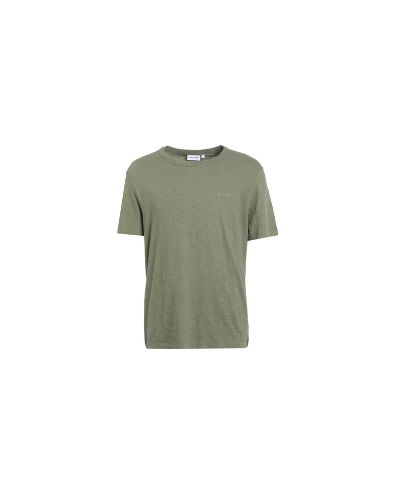 Calvin Klein TOPS - T-shirtsauf YOOX.COM Militärgrün