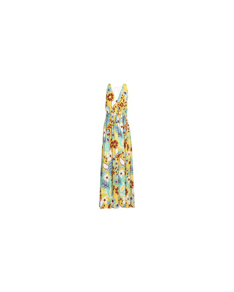Fedeli KLEIDER - Maxi-Kleiderauf YOOX.COM Gelb