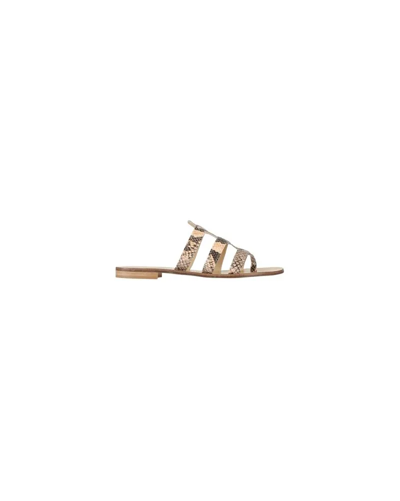 Divine Follie SCHUHE - Zehentrennerauf YOOX.COM Kamel