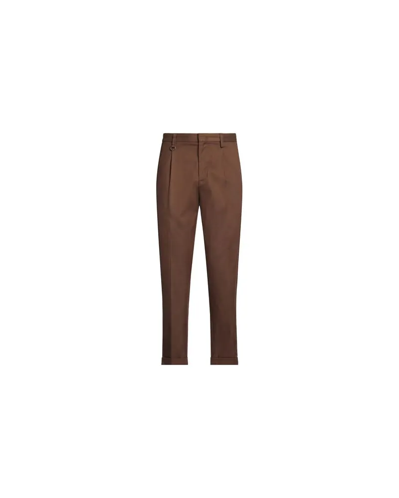 Paolo Pecora Milano HOSEN & RÖCKE - Hosenauf YOOX.COM Braun