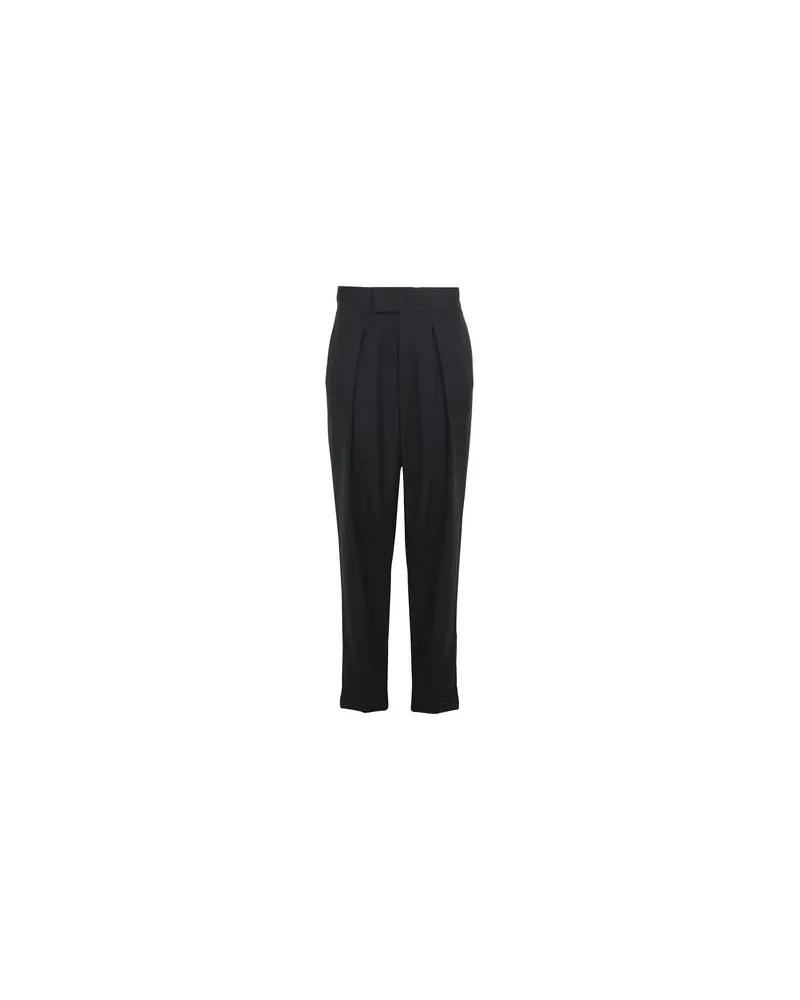Ralph Lauren Tuxedo Wool Straight pant    - HOSEN & RÖCKE - Hosenauf YOOX.COM Schwarz