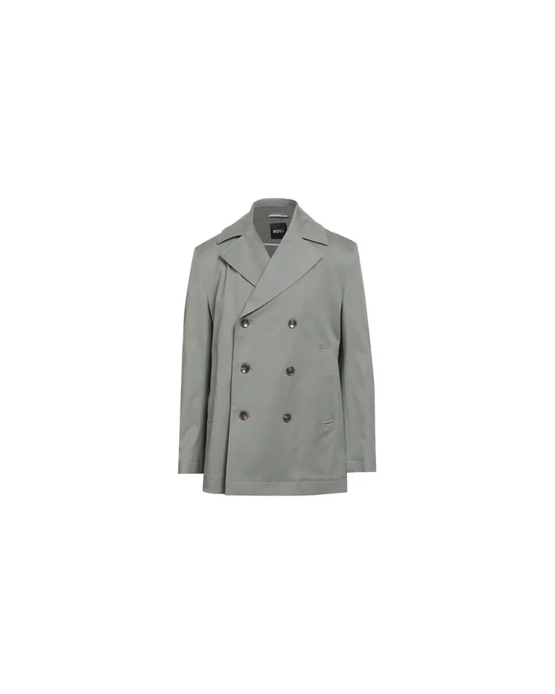 HUGO BOSS JACKEN & MÄNTEL - Jacken, Mäntel & Trenchcoatsauf YOOX.COM Salbeigrün