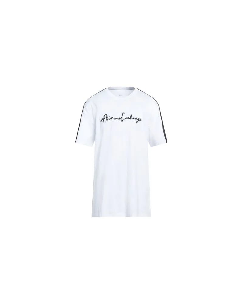 Armani Exchange TOPS - T-shirtsauf YOOX.COM Weiß