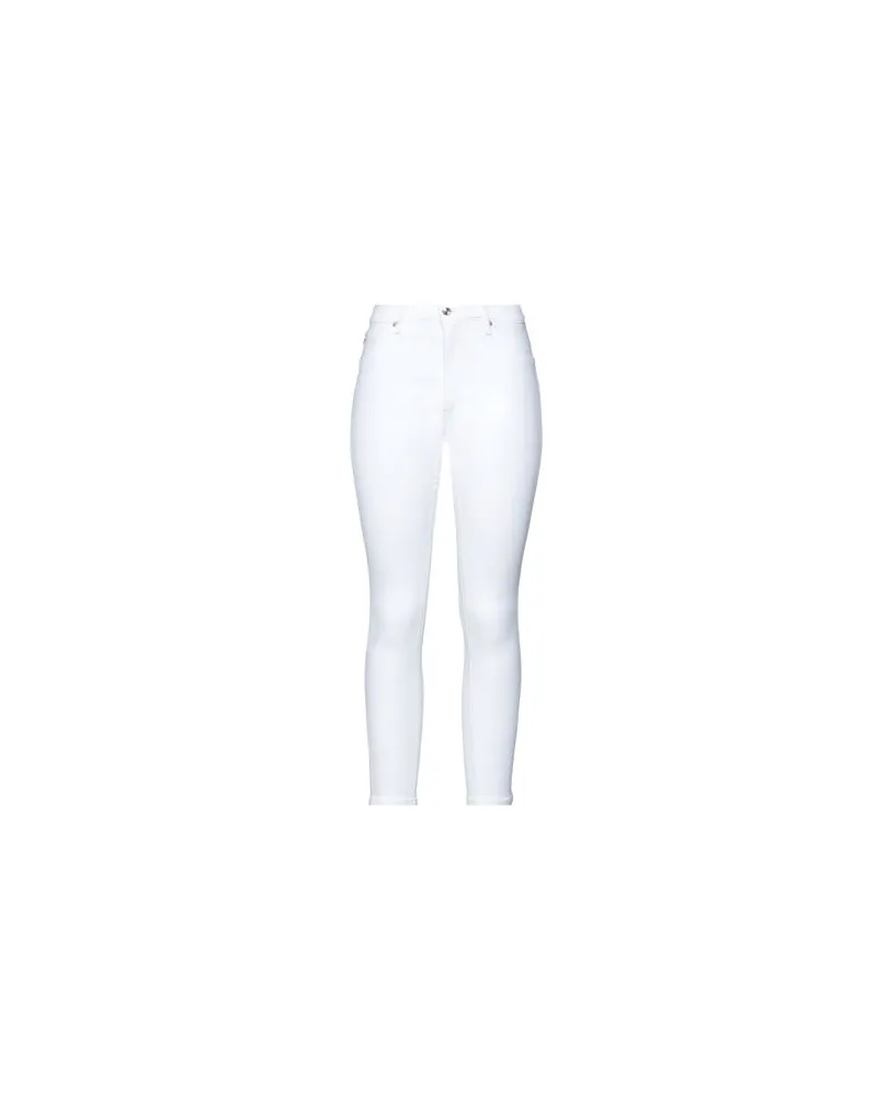 Adriano Goldschmied HOSEN & RÖCKE - Jeanshosenauf YOOX.COM Weiß