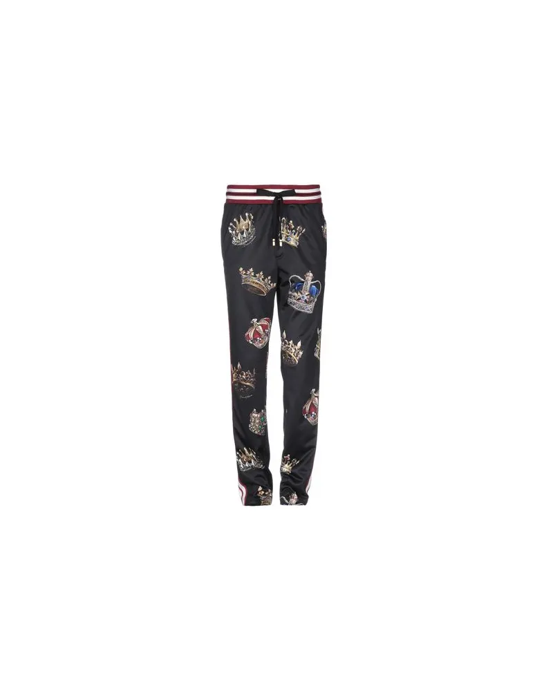 Dolce & Gabbana HOSEN & RÖCKE - Hosenauf YOOX.COM Schwarz