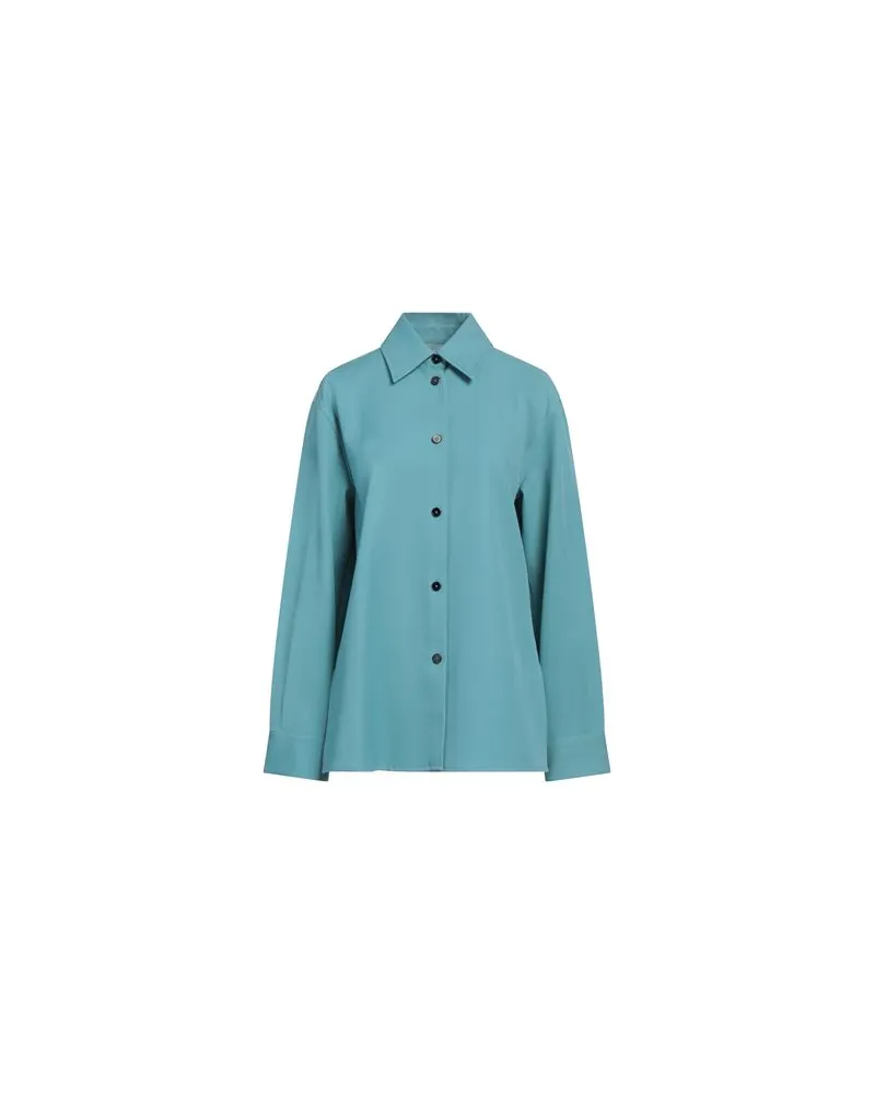 Jil Sander TOPS - Hemdenauf YOOX.COM Tūrkis