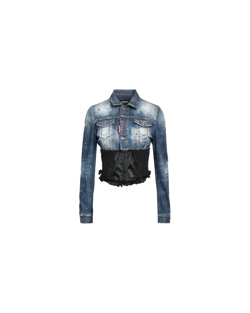 Dsquared2 JACKEN & MÄNTEL - Jeansjacken/Mäntelauf YOOX.COM Blau