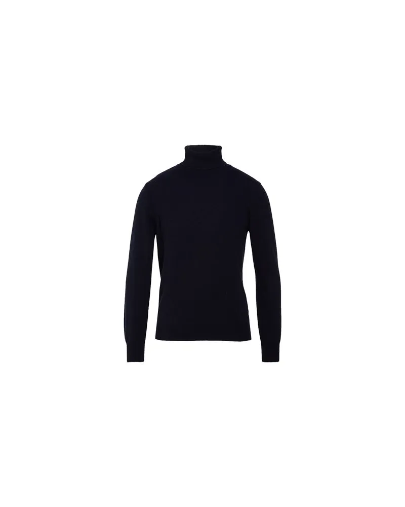 Luigi Borrelli STRICKWAREN - Rollkragenpulloverauf YOOX.COM Marineblau