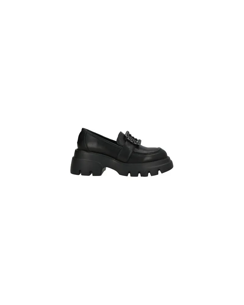 Luciano Barachini ELITE - SCHUHE - Mokassinsauf YOOX.COM Schwarz
