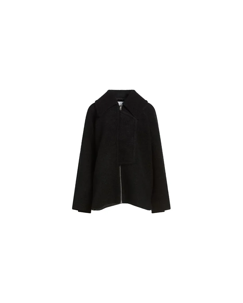 Ganni JACKEN & MÄNTEL - Mäntelauf YOOX.COM Schwarz