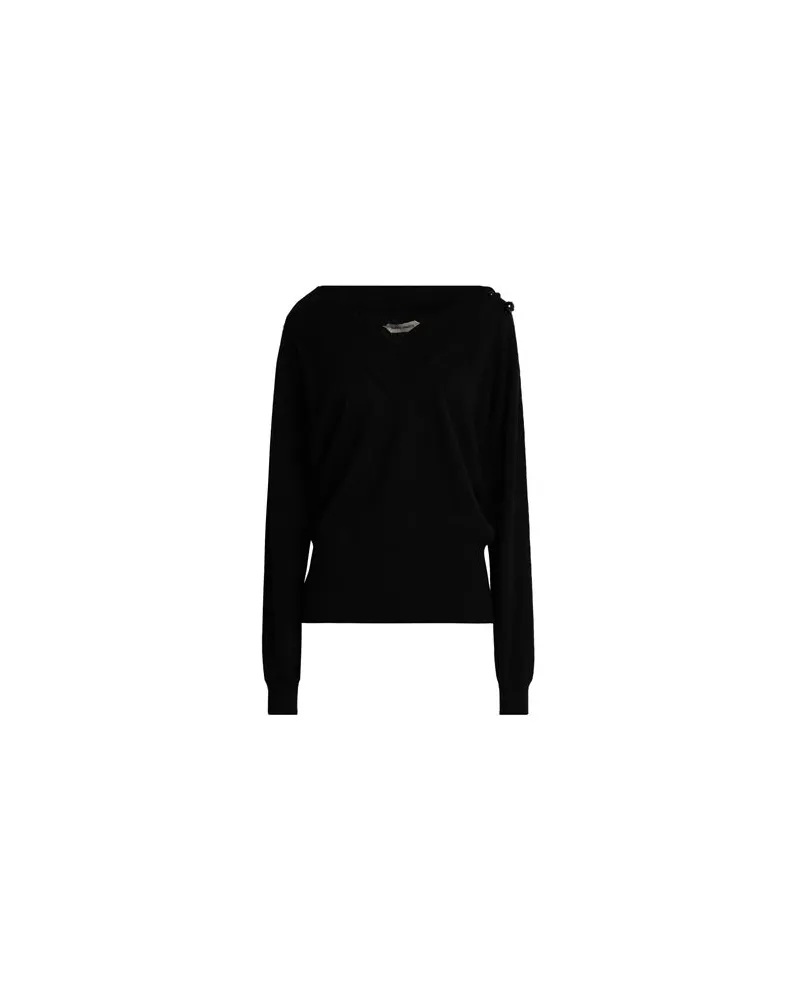 Alberta Ferretti STRICKWAREN - Pulloverauf YOOX.COM Schwarz