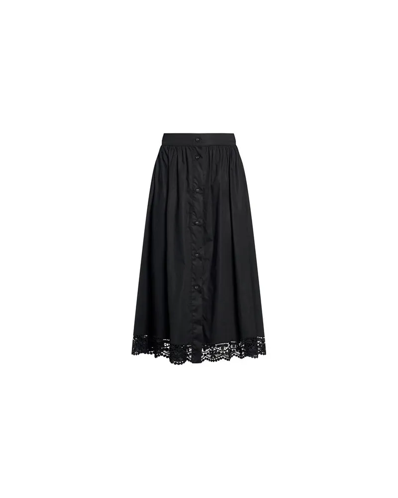 Twin-Set HOSEN & RÖCKE - Midi-Röckeauf YOOX.COM Schwarz