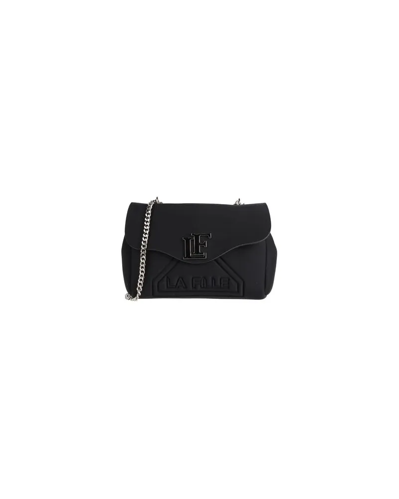 LA FILLE des FLEURS TASCHEN - Umhängetascheauf YOOX.COM Schwarz