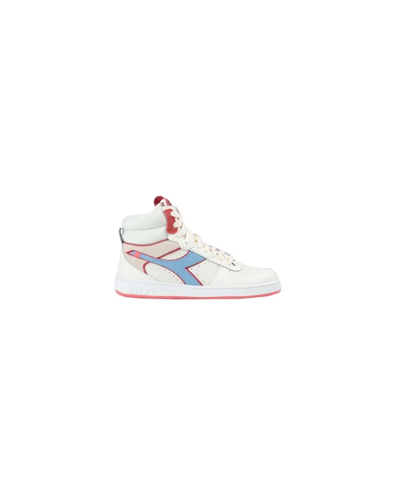 Diadora MAGIC BASKET MID LABEL WN  - SCHUHE - Sneakersauf YOOX.COM Weiß