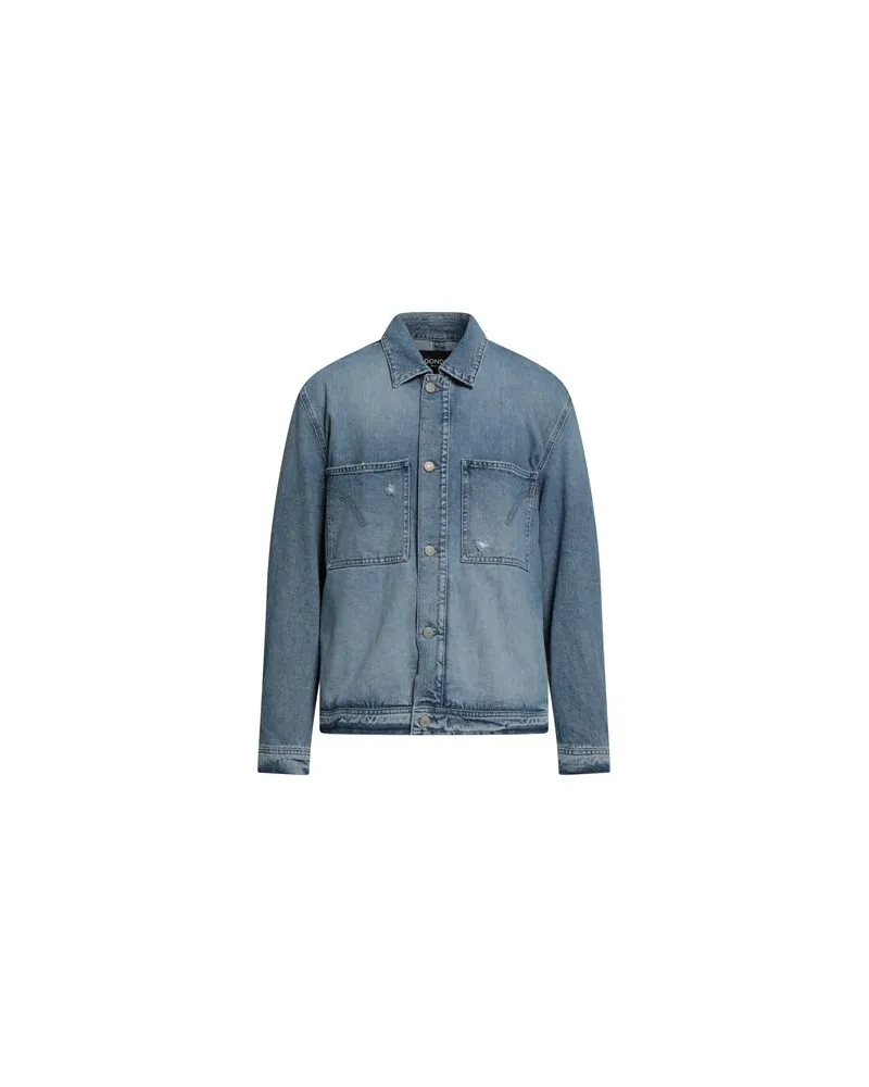 Dondup JACKEN & MÄNTEL - Jeansjacken/Mäntelauf YOOX.COM Blau