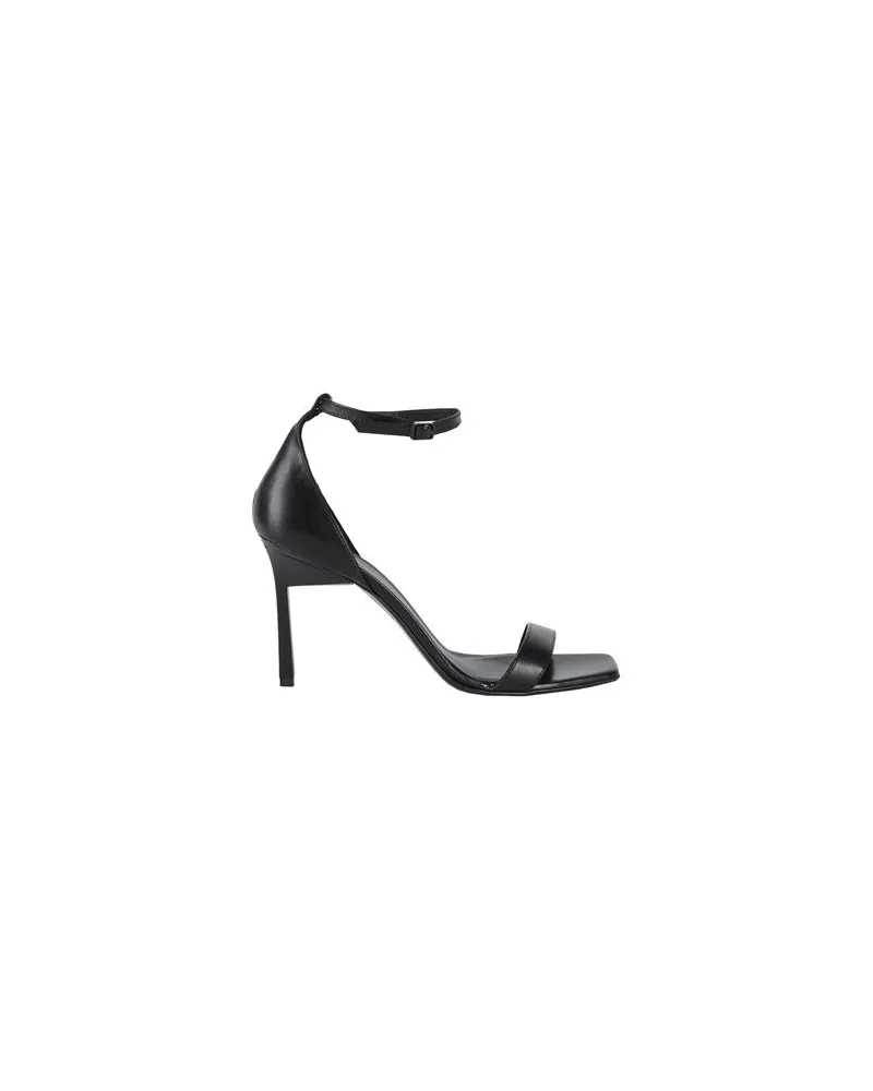 Calvin Klein SCHUHE - Sandalenauf YOOX.COM Schwarz