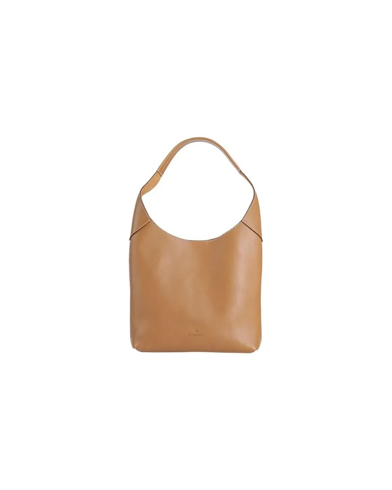 IL BISONTE TASCHEN - Schultertaschenauf YOOX.COM Kamel