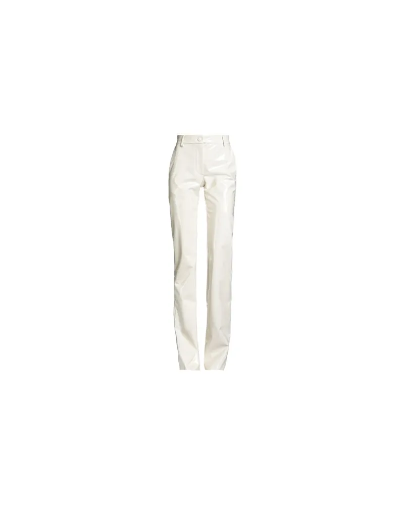 MSGM HOSEN & RÖCKE - Hosenauf YOOX.COM Cremeweiß