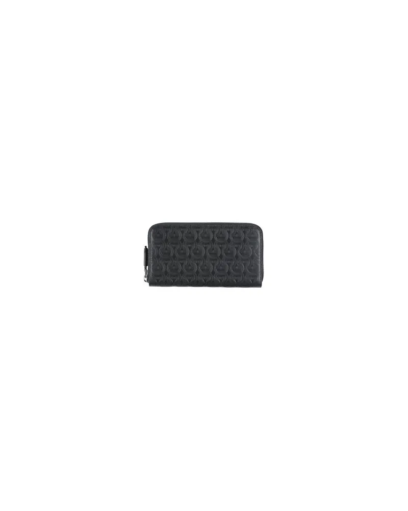 Ferragamo Kleinlederwaren - Brieftaschenauf YOOX.COM Schwarz