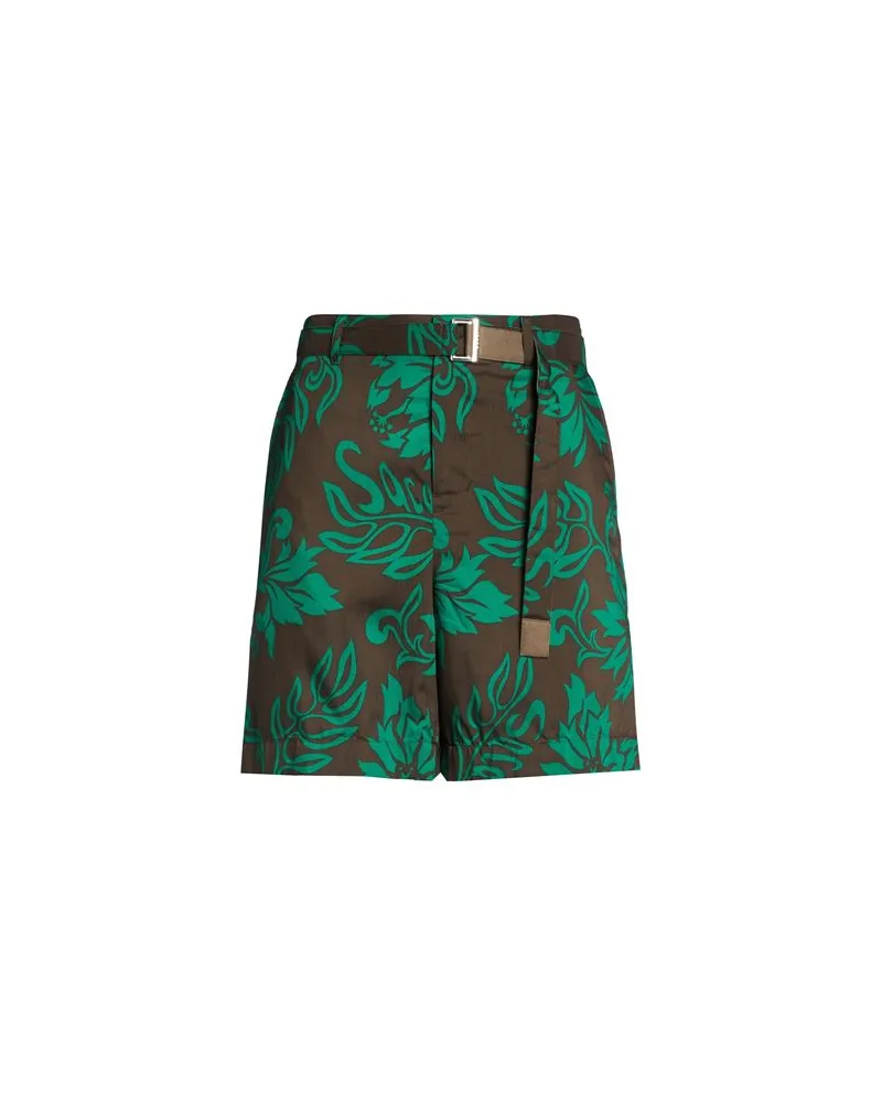 Sacai HOSEN & RÖCKE - Shorts & Bermudashortsauf YOOX.COM Dunkelbraun