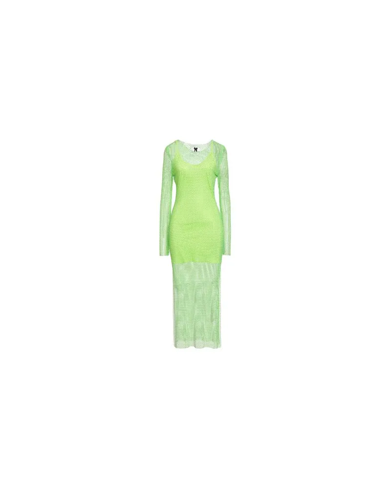 No Secrets KLEIDER - Maxi-Kleiderauf YOOX.COM Limettengrün