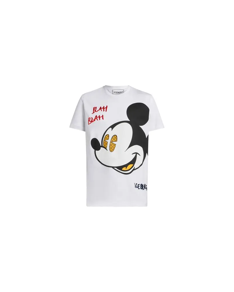 Iceberg DISNEY - TOPS - T-shirtsauf YOOX.COM Weiß