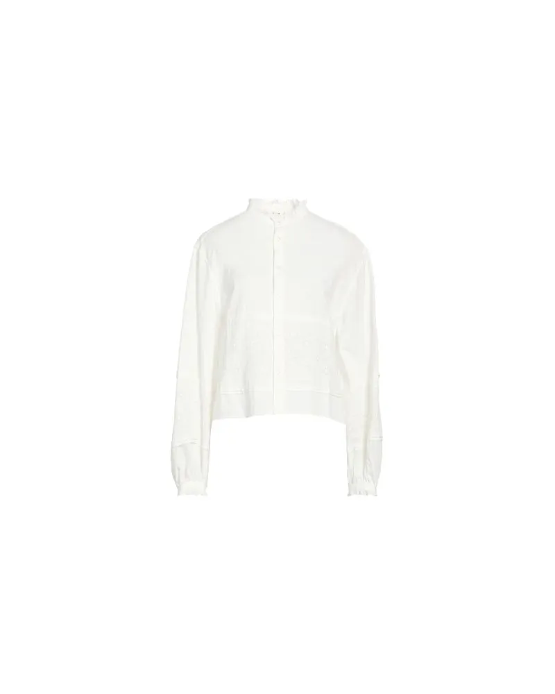Celine TOPS - Hemdenauf YOOX.COM Weiß