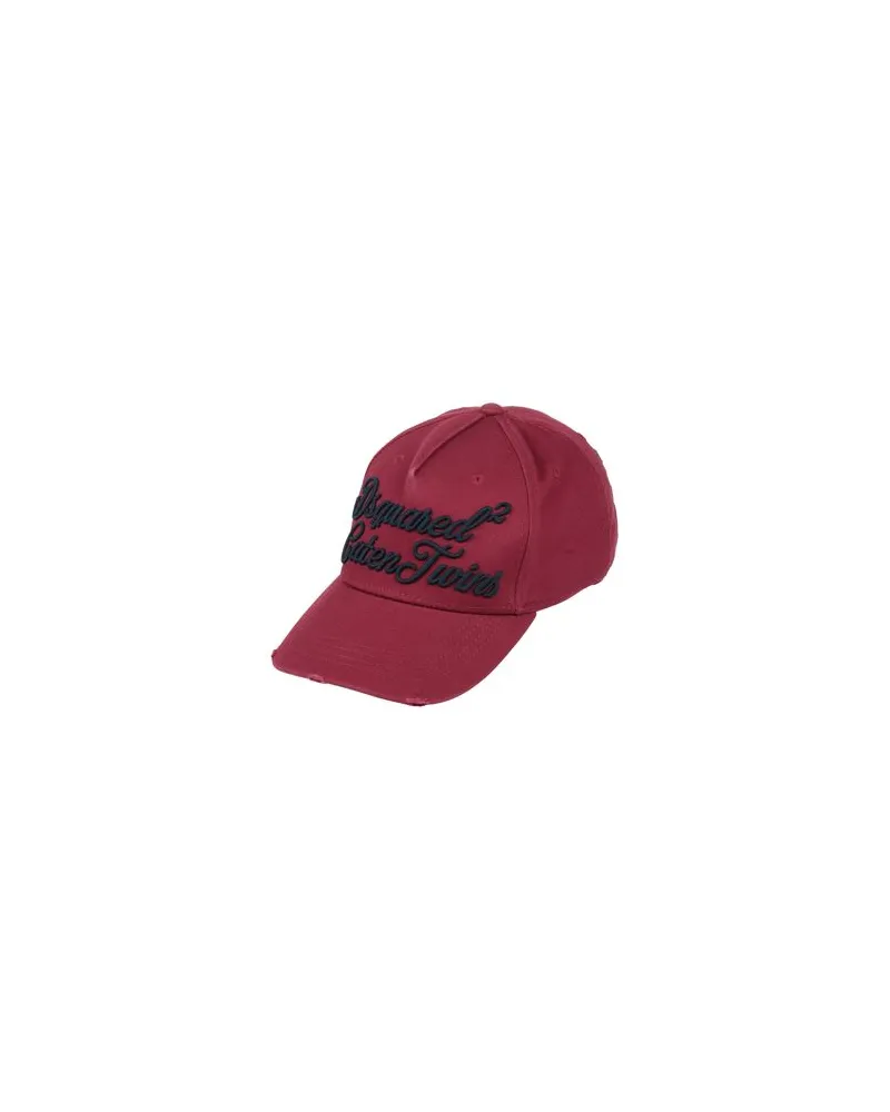 Dsquared2 ACCESSOIRES - Mützen & Hüteauf YOOX.COM Bordeaux
