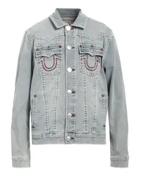 True Religion Jeansjacke/-mantel Blau