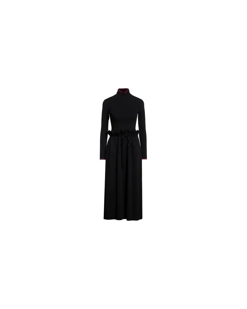 Ulla Johnson KLEIDER - Midi-Kleiderauf YOOX.COM Schwarz