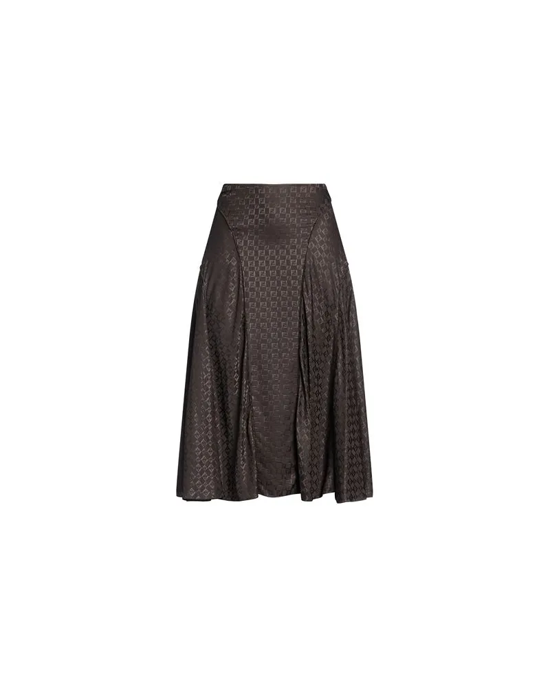 Fendi HOSEN & RÖCKE - Midi-Röckeauf YOOX.COM Schwarz